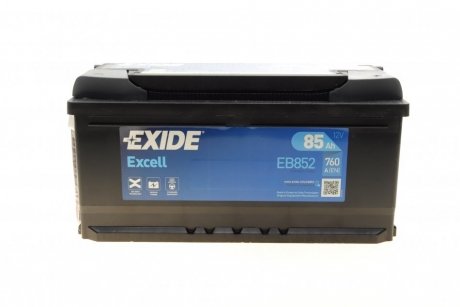 Стартерная аккумуляторная батарея EXIDE EB852 (фото 1)