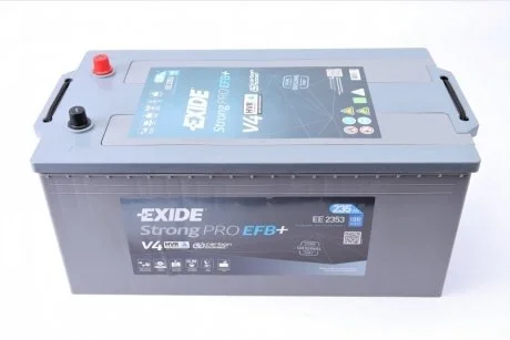 Аккумулятор 235Ah-12v Strong PRO (518х279х240),L,EN1200 EXIDE EE2353