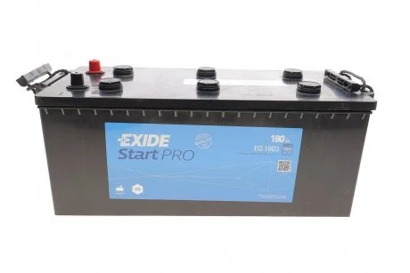 Акумулятор 180Ah-12v Start PRO (513х223х223),L,EN1000 EXIDE EG1803 (фото 1)
