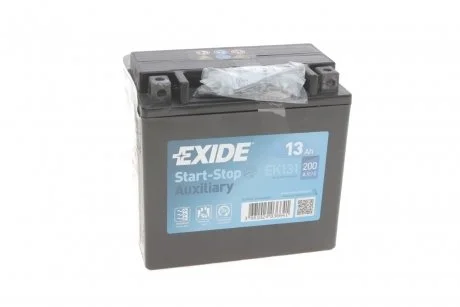 Аккумуляторная батарея 12V 13Ah 200A EXIDE EK131