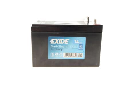 Стартерна батарея (акумулятор) EXIDE EK143 (фото 1)