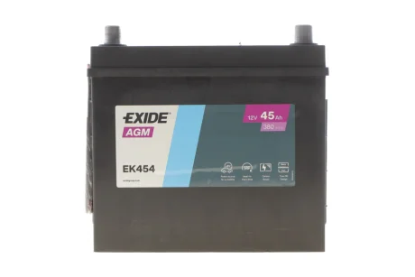 Стартерна батарея (акумулятор) EXIDE EK454