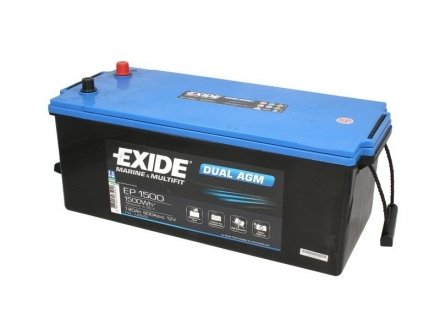 Стартерна акумуляторна батарея EXIDE EP1500 (фото 1)