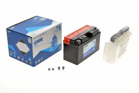 Аккумулятор сухозаряженный AGM 6,5Ah 85A EXIDE ET7B-BS