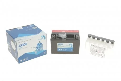 Аккумулятор 8Ah-12v AGM YTX9-BS ст.код (150х87х105) L, EN120 EXIDE ETX9-BS