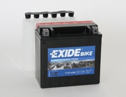 Стартерная аккумуляторная батарея EXIDE YTX14-BS