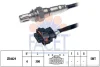 Датчик кислорода (лямбда-зонд) Opel Astra H (04-), Vectra B, C (96-) 1.8i (10.71 107136