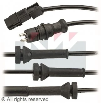 Датчик, частота обертання колеса RENAULT ESPACE IV, LAGUNA II, VEL SATIS FACET 21.0069