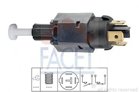 Датчик включения стоп-сигнала Opel Vectra FACET 7.1065