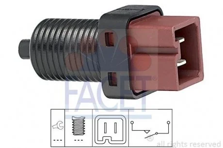 Датчик стоп-сигнал Fiat Scudo/Peugeot Expert/206/406 95- FACET 7.1132