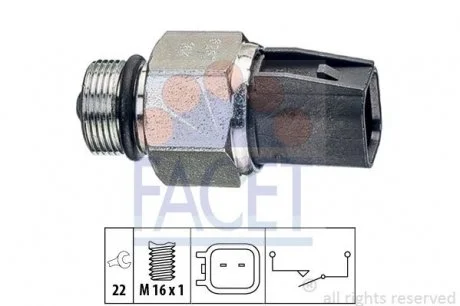 Датчик включения заднего хода Transit V347 06- FACET 7.6267
