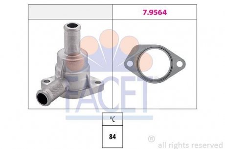 Термостат Citroen Jumper / Peugeot Boxer 2.5 D/TD/TDI 94-> FACET 7.8311 (фото 1)