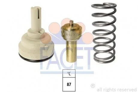 Термостат AUDI A3/VW EOS/GOLF VI/JETTA/PASSAT 1,6FSI 04- FACET 7.8620S