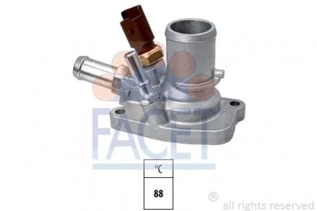 Термостат Fiat 500 1.4 10.07- FACET 7.8672