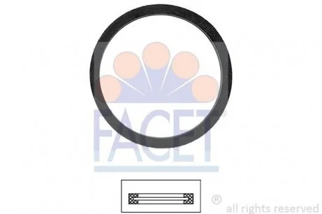 Прокладання термостату FACET 7.9560