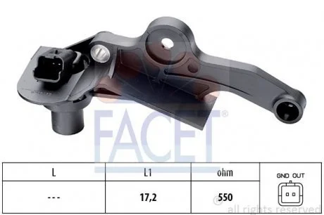 Датчик частоты вращения вала FACET 9.0298