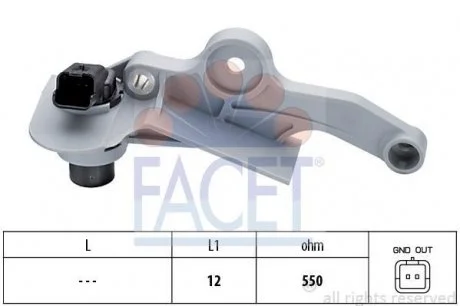 Датчик частоты вращения вала FACET 9.0299