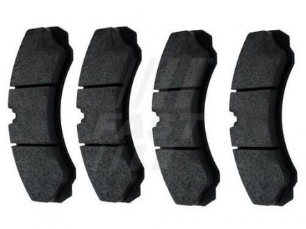 Тормозные колодки дисковые задние. Iveco Daily 35C15, 11- FAST FT29095 (фото 1)