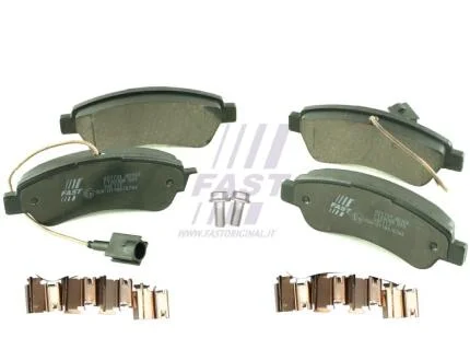 Тормозные колодки зад дисковые CITROEN JUMPER 06-14; FIAT DUCATO 06-14 FAST FT29098 (фото 1)