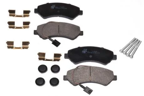 Колодки тормозные дисковые передние под 2 датчика комплект FIAT Ducato 06-14, CITROEN Jumper 06-14 FAST FT29158