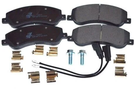 Колодки тормозные передние дисковые комплект FORD Transit 06-14, VW AMAROK 10-н.в. FAST FT29522
