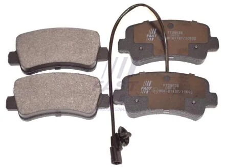 Гальмівні колодки зад дискові FWD Opel Movano 10-, Renault Master III 10- FAST FT29538