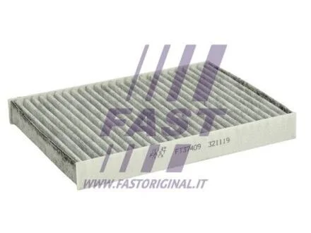 Фільтр салону вугільний прямий Fiat Doblo 00-09, Grande Punto 05- FAST FT37409