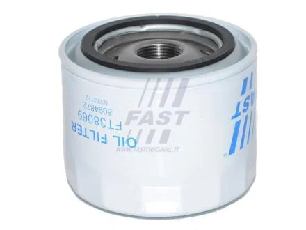 Фільтр масляний 2.3JTD, 2.3MJET ft Fiat Ducato 06-14, Iveco Daily E3-E6 00-н.в. FAST FT38069