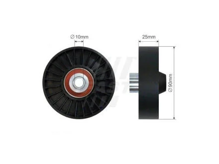 Натягувач ременя поліклінового FAST FT44548 (фото 1)