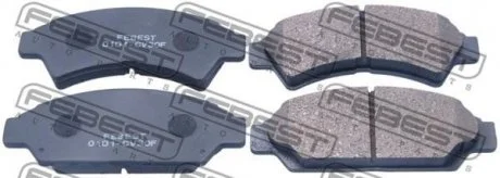Колодки гальмівні передні FEBEST 0101-CV30F
