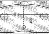 Колодки гальмівні дискові задні FEBEST 0201-A33R (фото 2)