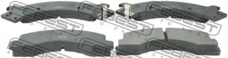 Тормозные колодки FEBEST 0201-F22F