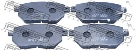 Тормозные колодки FEBEST 0201-Z50F (фото 1)