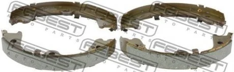 Колодки тормозные барабанные FEBEST 0202-S50R