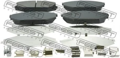 Тормозные колодки FEBEST 0301-YD1F