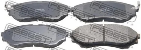 Колодки гальмівні FEBEST 0501-BT50F (фото 1)