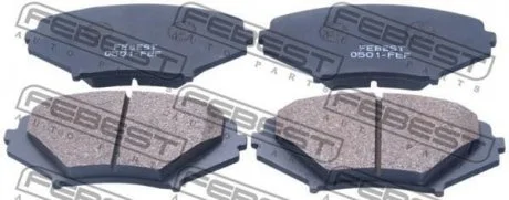 Тормозные колодки FEBEST 0501-FEF