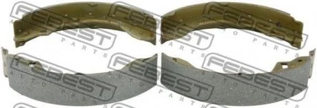Колодки тормозные барабанные FEBEST 0502-BJR