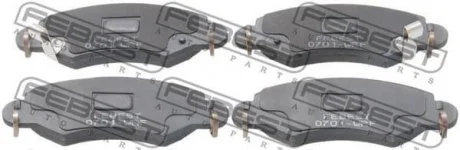 Тормозные колодки FEBEST 0701-WRF