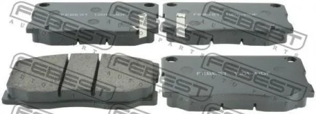 Тормозные колодки FEBEST 1201-HDF (фото 1)