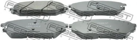 Тормозные колодки FEBEST 1201-VCF (фото 1)