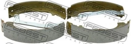Колодки тормозные барабанные FEBEST 2102-FOCIIR