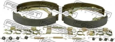 Фото 1 - колодки тормозные барабанные FEBEST 2902-DIVR Колодки тормозные барабанные FEBEST 2902-DIVR (фото 1)