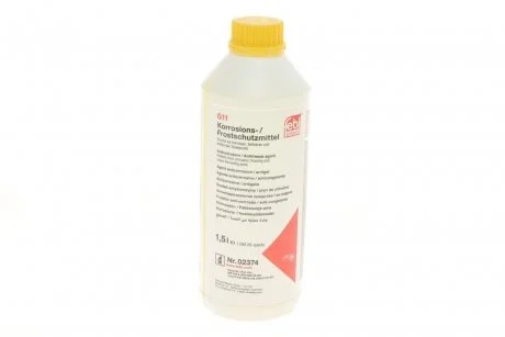 Антифриз концентрат антикоррозионный 1,5L желто-зеленый FEBI BILSTEIN 02374