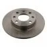 FEBI OPEL Диск тормозной передний KADETT E 1.0-1.3 02586