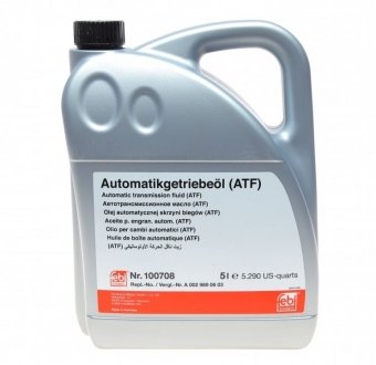 Жидкость для гидравлических передач ATF 5L FEBI BILSTEIN 100708