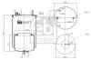 Подушка пневмопідвіски FEBI BILSTEIN 101277 (фото 1)