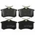 FEBI VW Тормозные колодки задн. AUDI A3,A4,A6 SEAT VW Golf 3/4 SKODA FEBI BILSTEIN 16457 (фото 1)