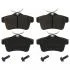Комплект тормозных колодок, дисковый тормоз 16833