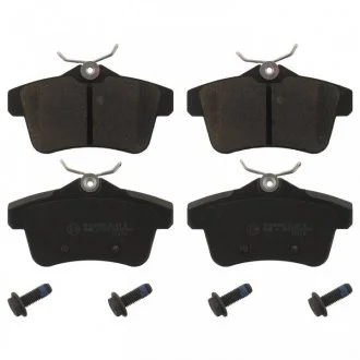 Фото 1 - комплект тормозных колодок, дисковый тормоз FEBI BILSTEIN 16833 Комплект тормозных колодок, дисковый тормоз FEBI BILSTEIN 16833 (фото 1)